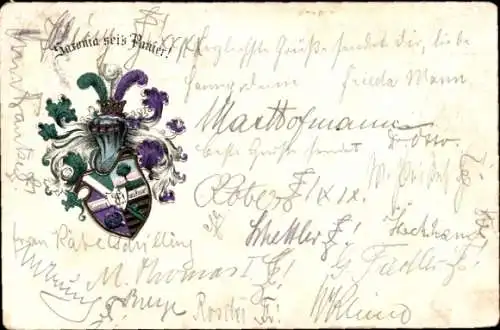 Studentika Ak Dresden, Corps Saxonia, Wappen, RSC