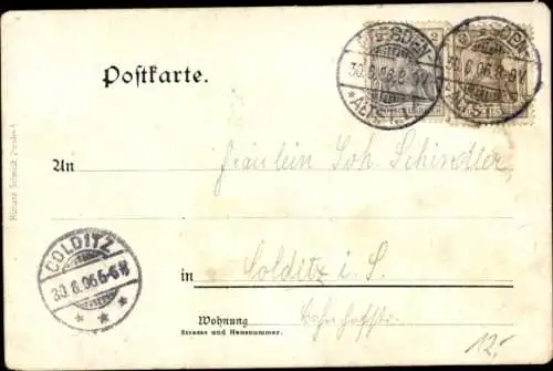 Studentika Ak Dresden, Corps Saxonia, Wappen, RSC