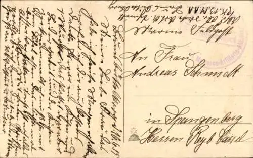 Ak Seemannsliebe, deutsches Kriegsschiff, Matrose mit Frau