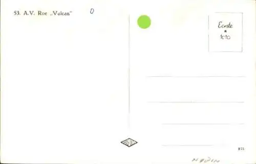 Ak Flugzeug, A.V. Roe Vulcan