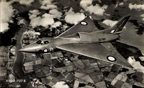 Ak Britisches Militärflugzeug, Avro 707 B