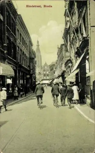 Ak Breda Nordbrabant Niederlande, Eindstraat