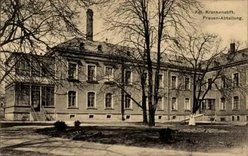 Ak Zwickau in Sachsen, Kgl. Krankenstift, Frauenabteilung