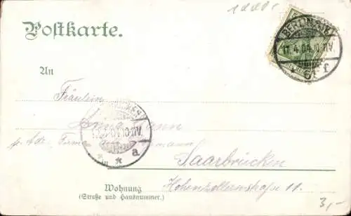 Ak Berlin Mitte, Weidendammbrücke