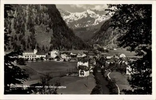 Ak Heiligenblut am Großglockner Kärnten, Kaiser Franz Josef Haus, Ansicht auf die Geiselspitze, m