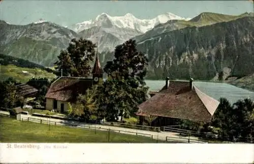 Ak Beatenberg Kanton Bern, Kirche