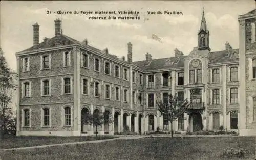 Ak Villepinte Seine-Saint-Denis, Foyer maternel, Gebäudepavillon, reserviert für die Maternité