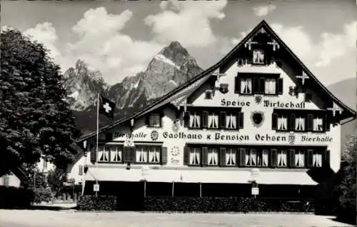 Ak Brunnen Kt Schwyz, Hotel Ochsen