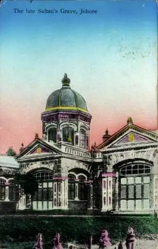 Ak Johore Johor Malaysia, Das Grab des verstorbenen Sultans,  Architektur
