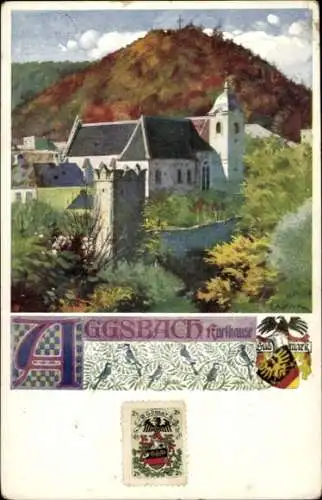 Künstler Ak Schönbühel Aggsbach Karthause Niederösterreich, Kloster