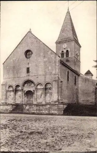 Ak St-Paul-de-Varax Ain, Kirche