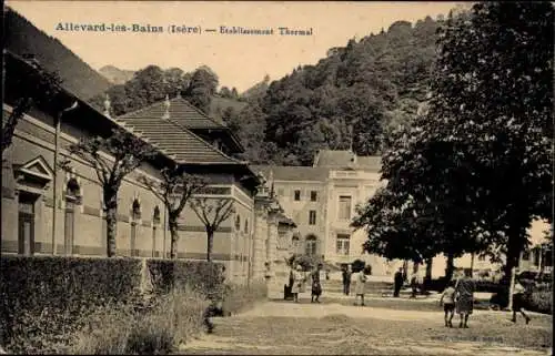 Ak Allevard les Bains Isère, Etablissement Thermal