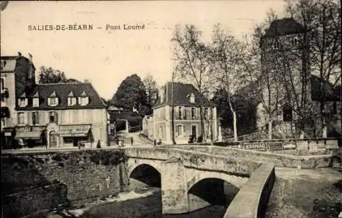 CPA Salies de Béarn Pyrénées Atlantiques, Pont Loumé