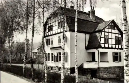 Ak Breitenbach (bei Zeitz) Wetterzeube im Burgenlandkreis, Historisches Gebäude, Genusungsheim Ot