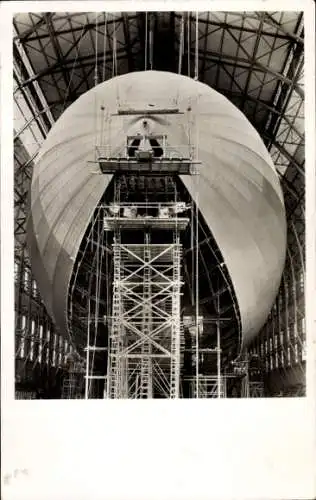 Ak Luftschiff LZ 130 Graf Zeppelin in Bau, Luftschiffhalle, Luftschiffwerft