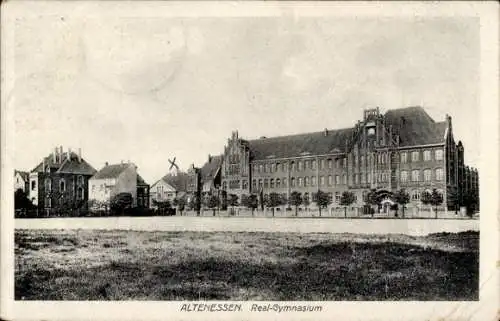 Ak Altenessen Essen im Ruhrgebiet, Realgymnasium