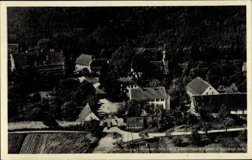 Ak Adelberg bei Göppingen, Luftaufnahme des Klosters  umgeben von Bäumen und Gebäuden