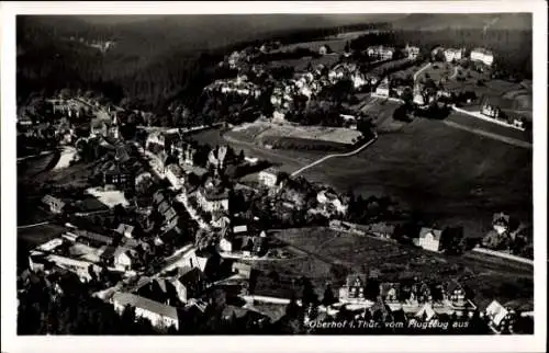 Ak Oberhof im Thüringer Wald, Fliegeraufnahme