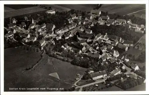 Ak Laupheim in Oberschwaben, Fliegeraufnahme