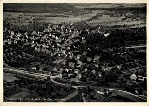 Ak Heimerdingen Ditzingen in Württemberg, Luftaufnahme