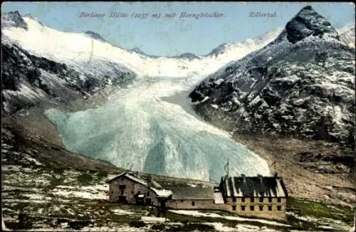 Ak Ginzling Mayrhofen Tirol, Berliner Hütte, Zillertal