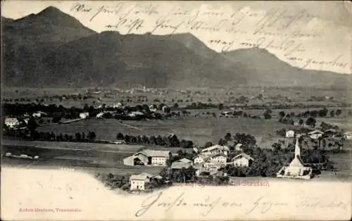 Ak Staudach Egerndach in Oberbayern, Gesamtansicht