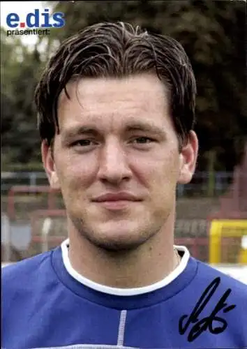 Autogrammkarte Fußballer Stephan Schmidt, SV Babelsberg 03, Autogramm