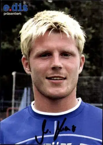 Autogrammkarte Fußballer Michael Lorenz, SV Babelsberg 03, Autogramm