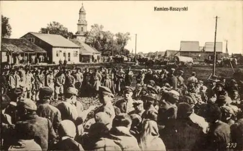 Ak Kamin Kaschyrskyj Kamien Koszyrski Ukraine, Platz, Deutsche Soldaten, 1. WK