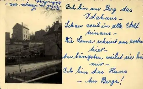 Foto Ak Greiz im Vogtland Thüringen, Teilansicht, Idahaus, Am Berg 3