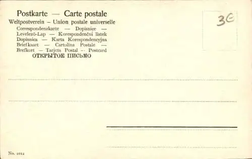 Ak Mädchen mit Blumen, Portrait