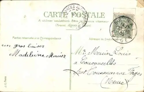 Ak Zwei Mädchen, Blumenkorb, Kitsch