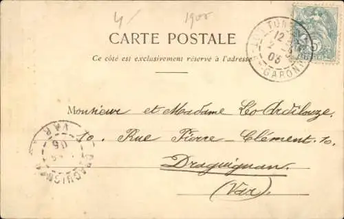 Ak Malerin, Gemaltes Porträt, Pinsel