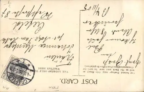 Ak Junge Frau, Portrait