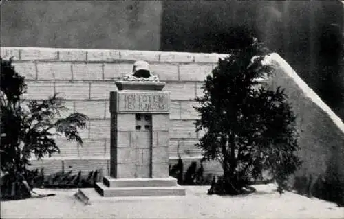 Ak Zwickau in Sachsen, Blick auf Ehrenmal, Entwurf von P. H. Keller