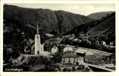 Ak Kautenbach Kiischpelt Luxemburg, Kirche
