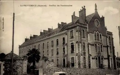 Ak Mayenne Stadt, La Providence, Gebäude, Pavillon des Pensionnaires,  Architektur