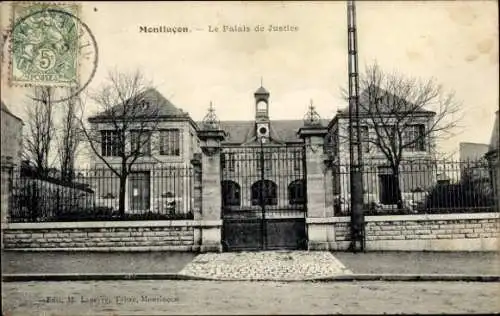 Ak Montluçon Allier, Justizpalast