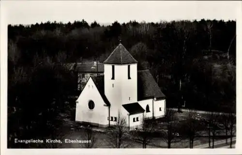 Ak Ebenhausen Schäftlarn in Oberbayern, Evangelische Kirche