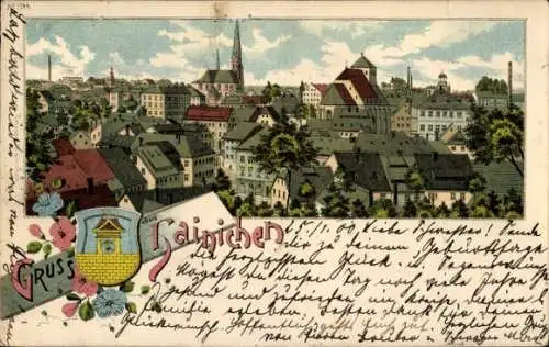 Wappen Litho Hainichen in Sachsen, Gesamtansicht