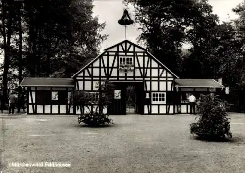 Ak Feldhausen Kirchhellen Bottrop im Ruhrgebiet, Märchenwald Feldhausen