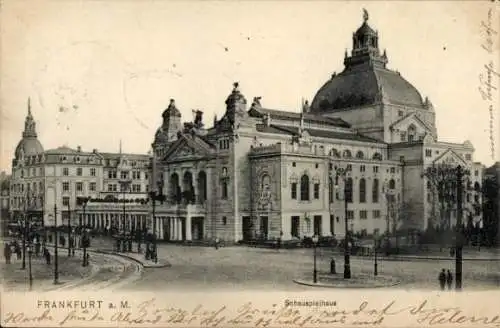 Ak Frankfurt am Main, Schauspielhaus
