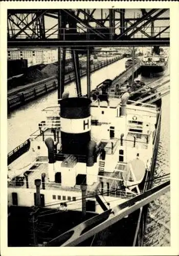 Ak Schnellfracht-Motorschiff Cläre Hugo Stinnes, Reederei Hugo Stinnes