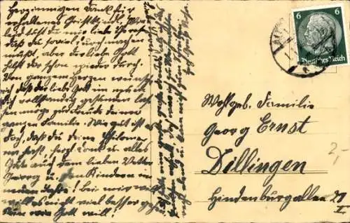 Ak Glückwunsch Neujahr, Nachtwächter, Stadt