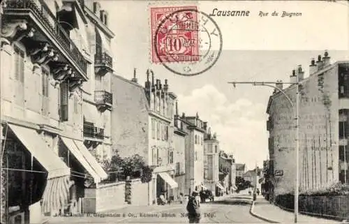 CPA Lausanne Canton de Vaud, Rue du Bugnon