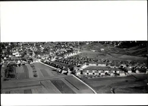 Ak Sindelfingen in Württemberg,  Graf Zeppelin i. H. a Flughafen Böblingen