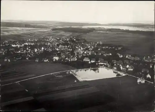 Ak Schorndorf im Remstal Württemberg, Das Bild zeigt eine Luftaufnahme von Schorndorf.