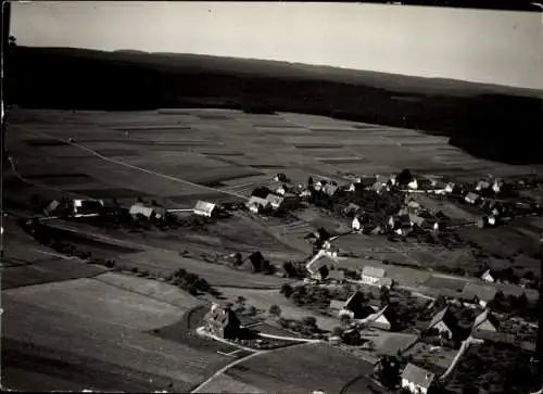 Ak Besenfeld Seewald im Schwarzwald, Besenfeld aus der Vogelperspektive