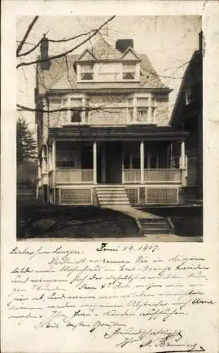 Foto Ak Haus in den USA