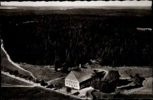 Ak Vöhrenbach im Schwarzwald Baden, Gasthaus Friedrichshöhe, Waldlandschaft,  Fotografie